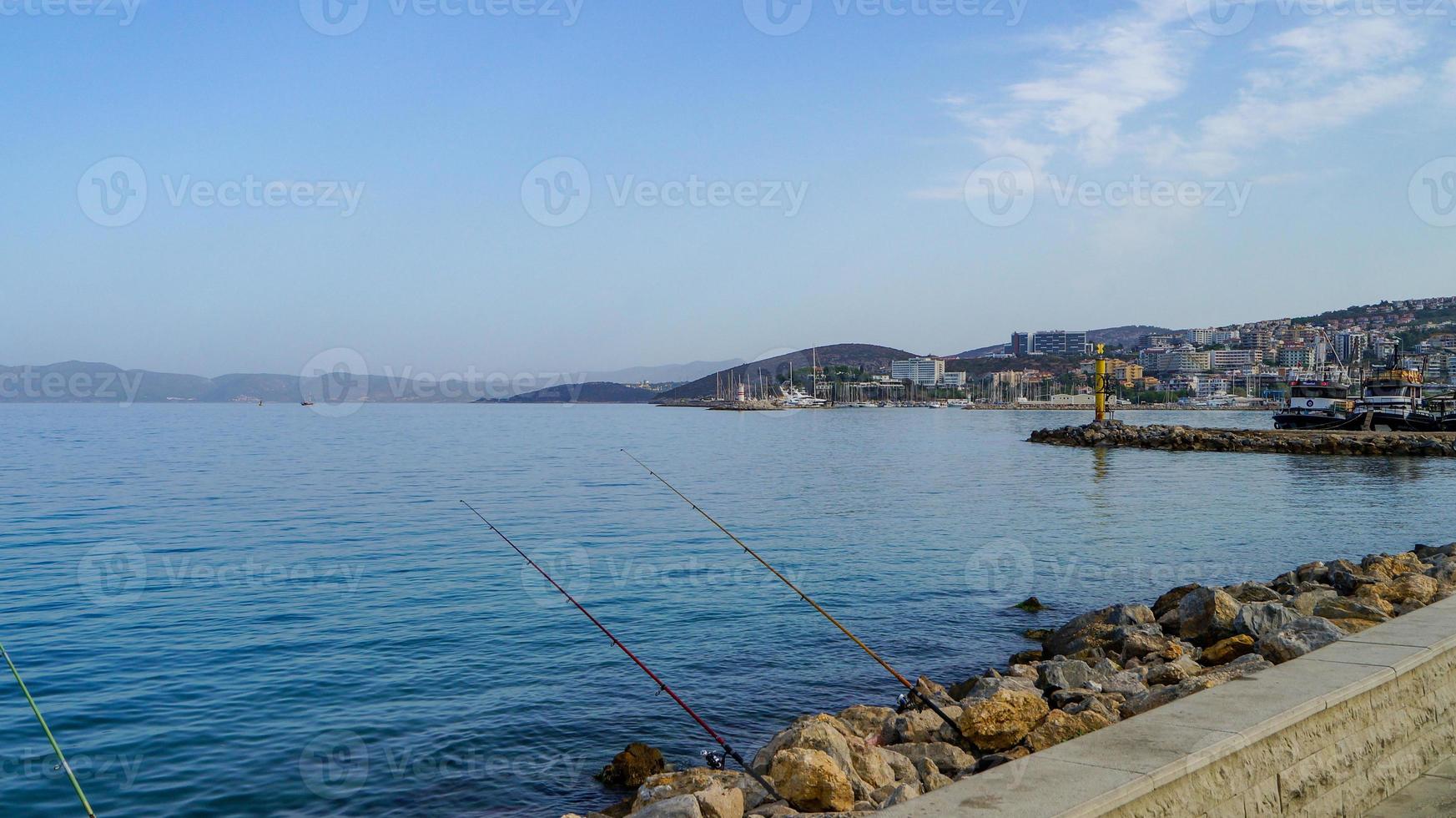 vedute della città di kusadasi foto