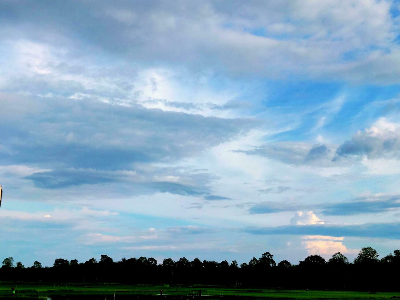 foto di il cielo nel il campagna