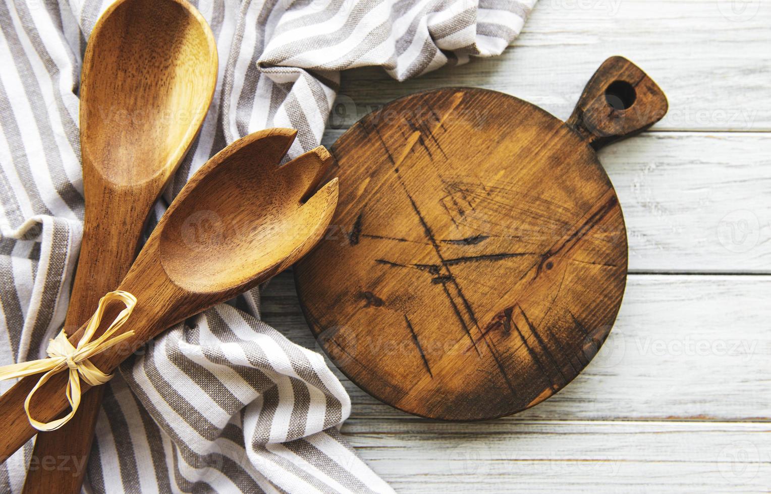 vecchi utensili da cucina vintage foto