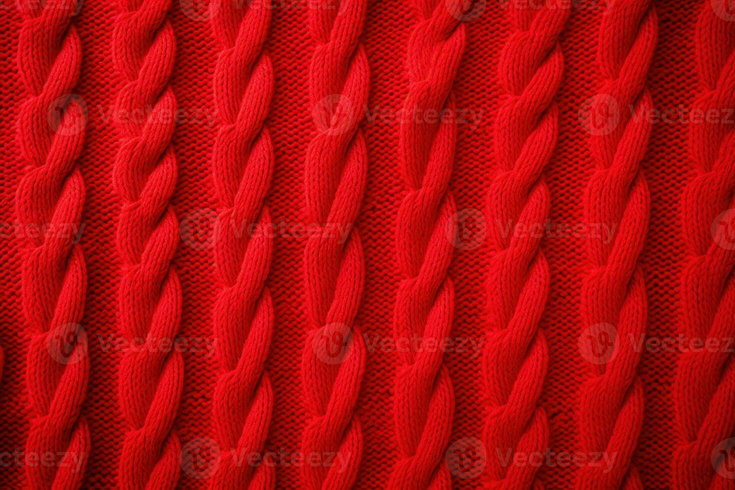 rosso maglione modello elemento stoffa. creare ai foto