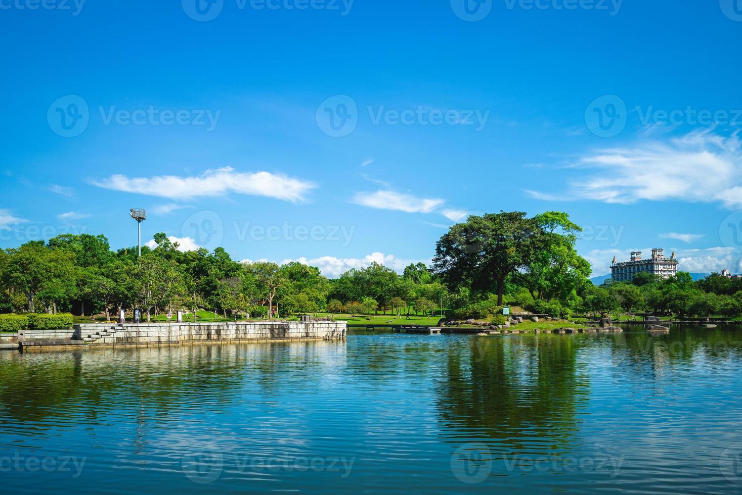 scenario del parco sportivo luodong nella contea di yilan a taiwan foto