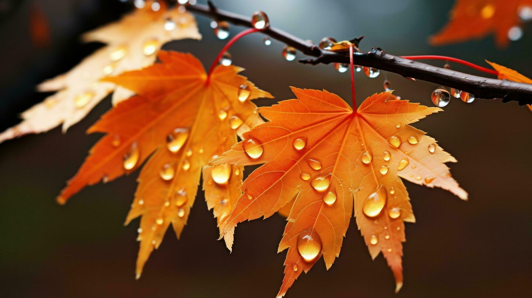 autunno caduta le foglie foto