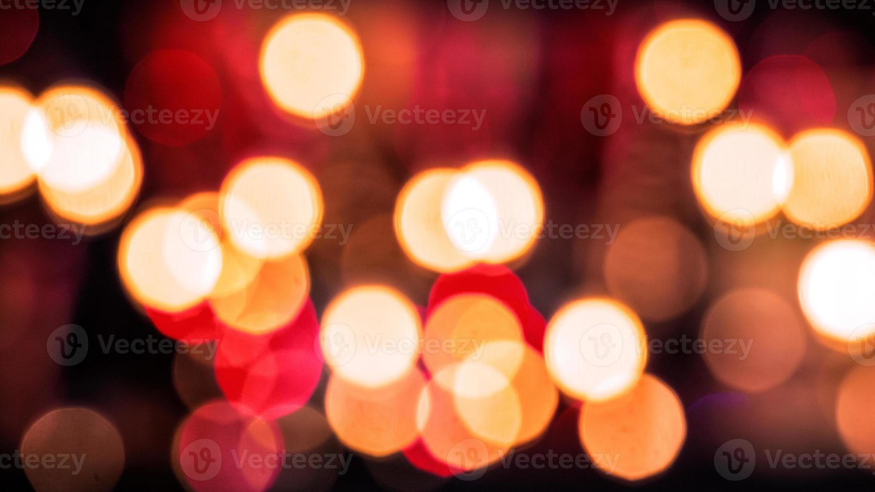 sfondo festivo di natale. sfondo astratto con luci sfocate bokeh foto