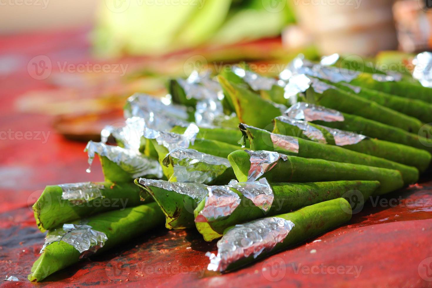 paan, un rinfrescante per la bocca indiano foto