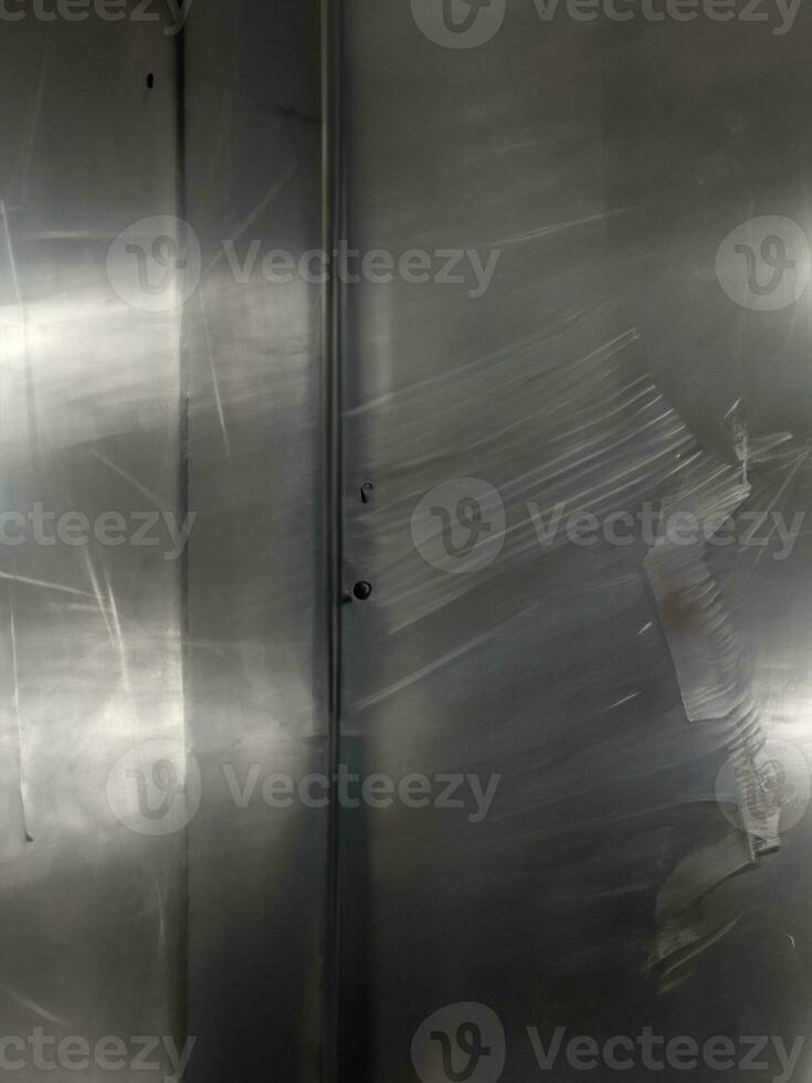 metallo struttura con polvere graffi e crepe. foto