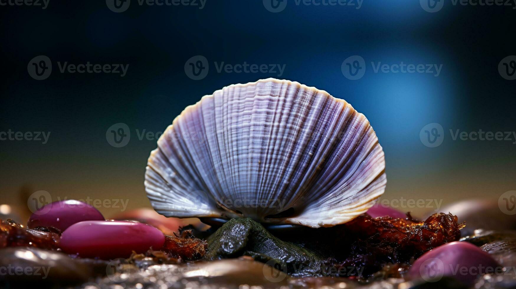 natura fotografia di foto di quahog mollusco. generativo ai