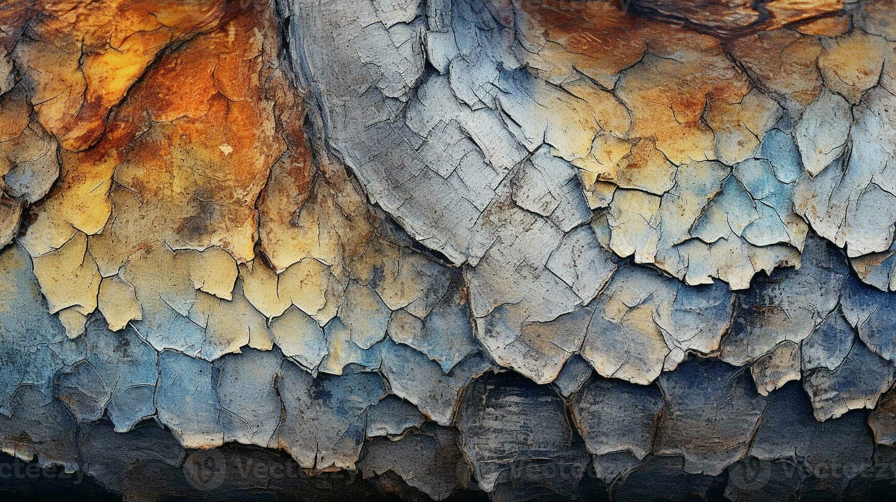 generativo ai, decomposizione eleganza svelare il astratto bellezza di della natura decadimento foto