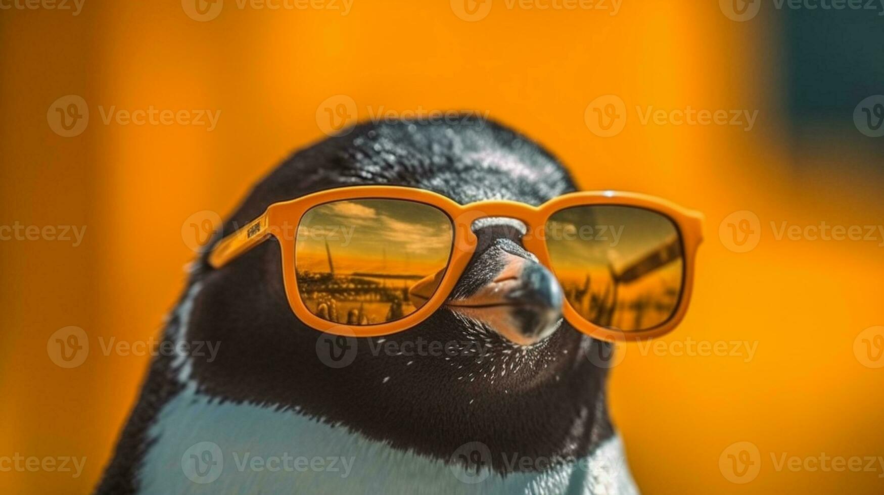 generativo ai, freddo pinguino vibrazioni foto