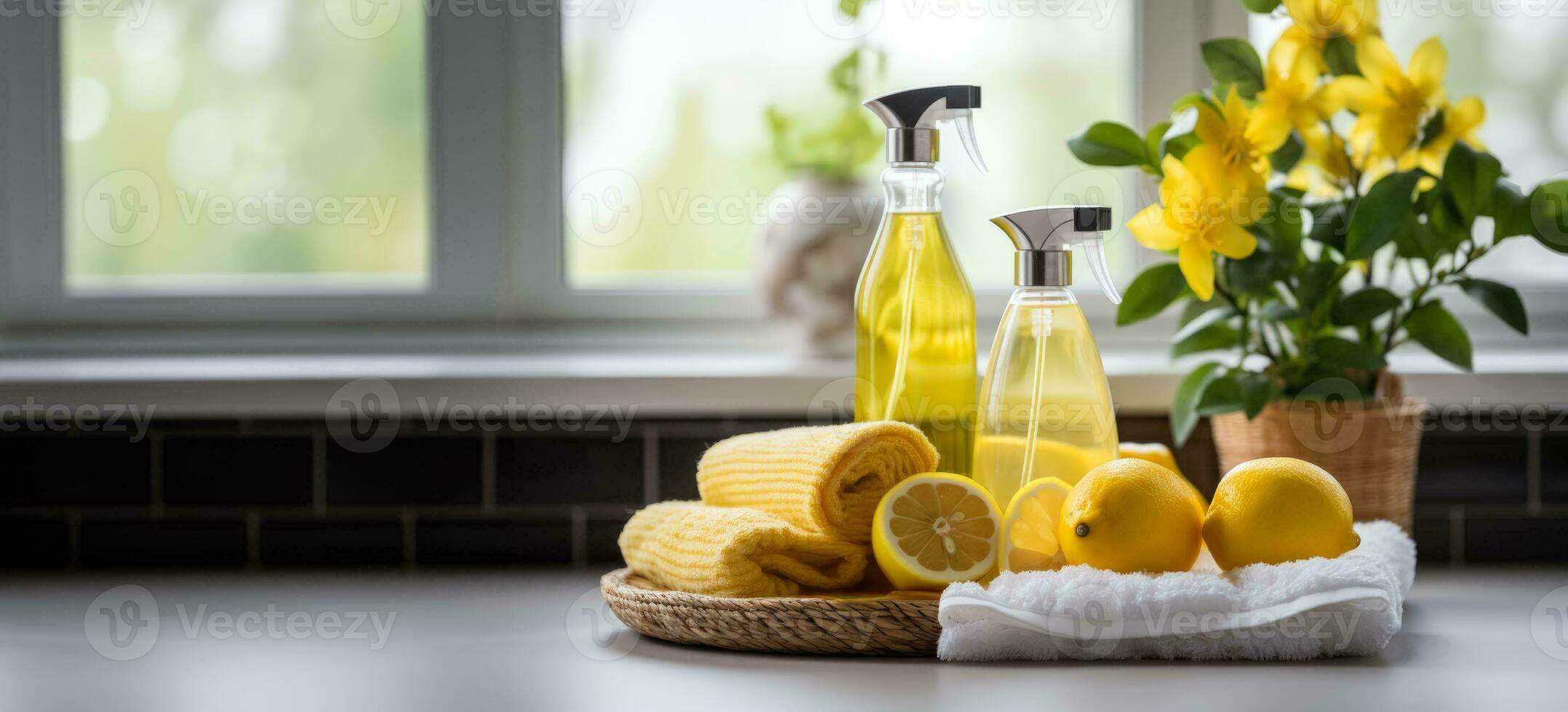 igiene routine per mantenimento un' pulito casa foto