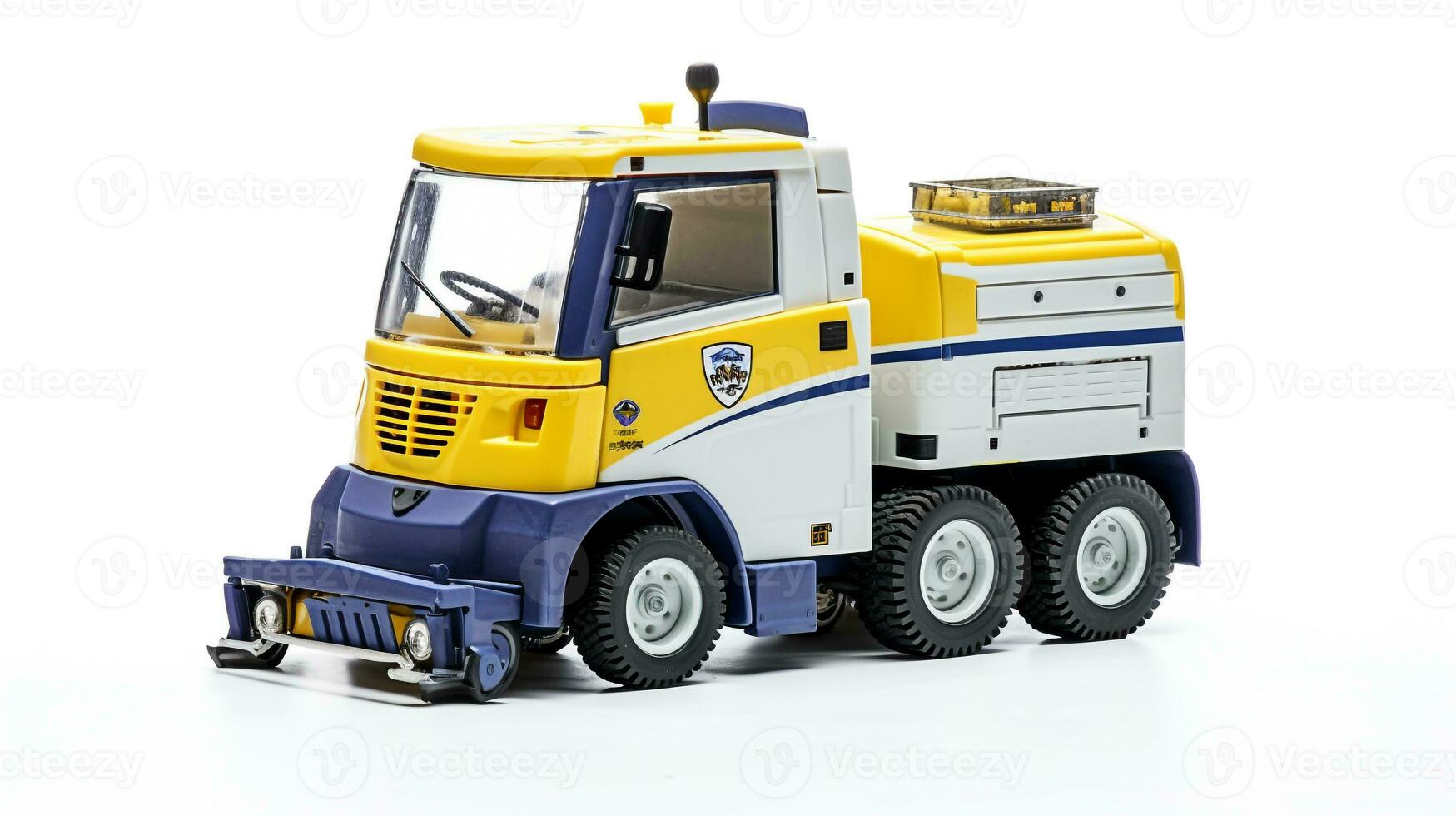 visualizzazione un' 3d miniatura zamboni. generativo ai foto