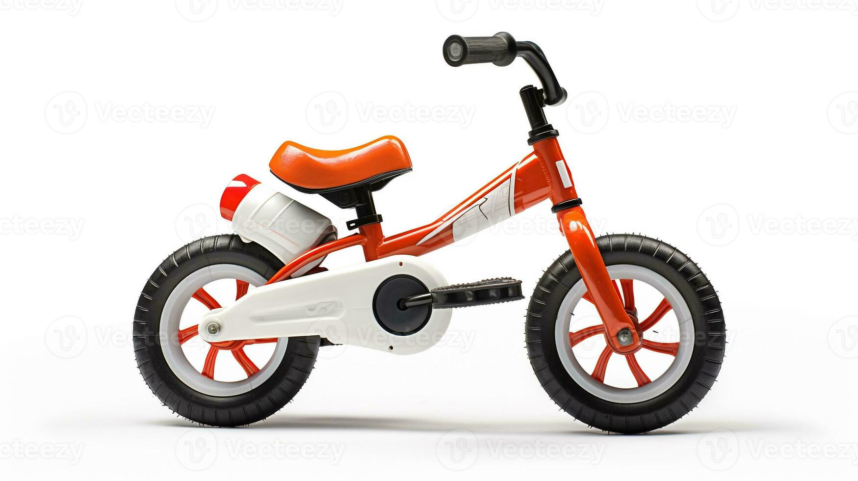 visualizzazione un' 3d miniatura incrociatore bicicletta. generativo ai foto