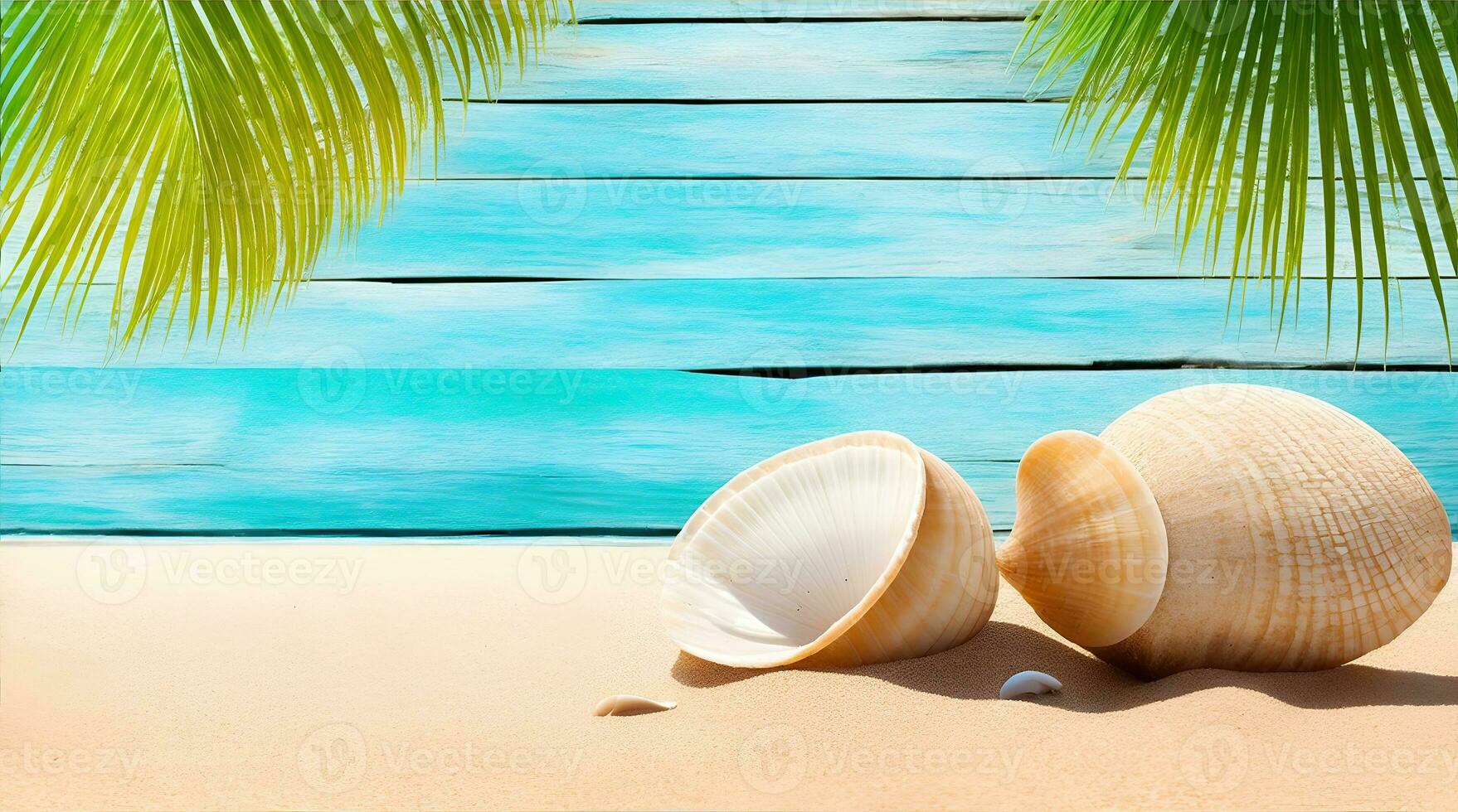 estate sabbioso e ondulato spiaggia sfondo foto