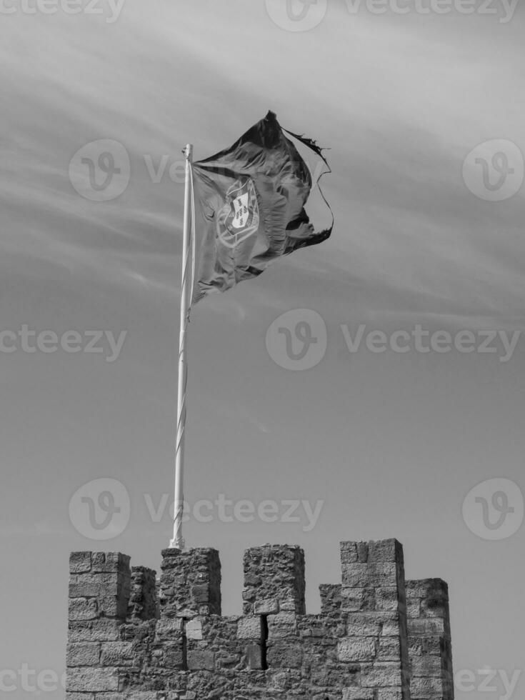 città di lisbona in portogallo foto