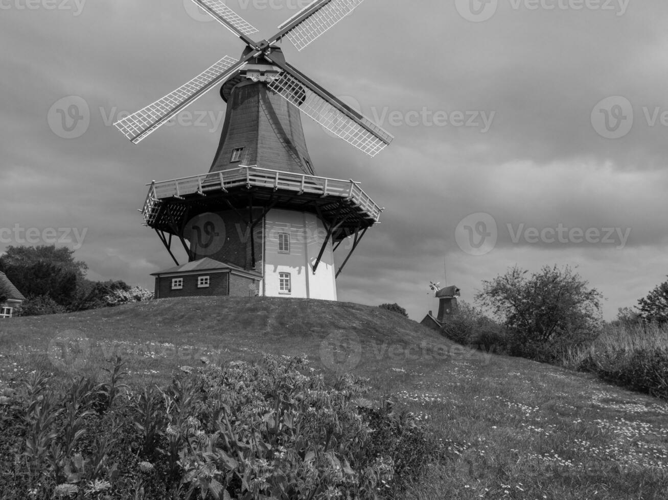 greetsiel al mare del nord foto