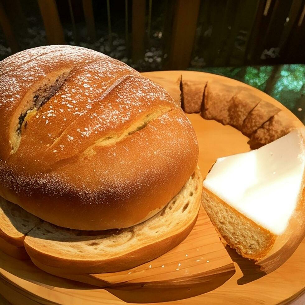 interessante formaggio Sandwich pane foto