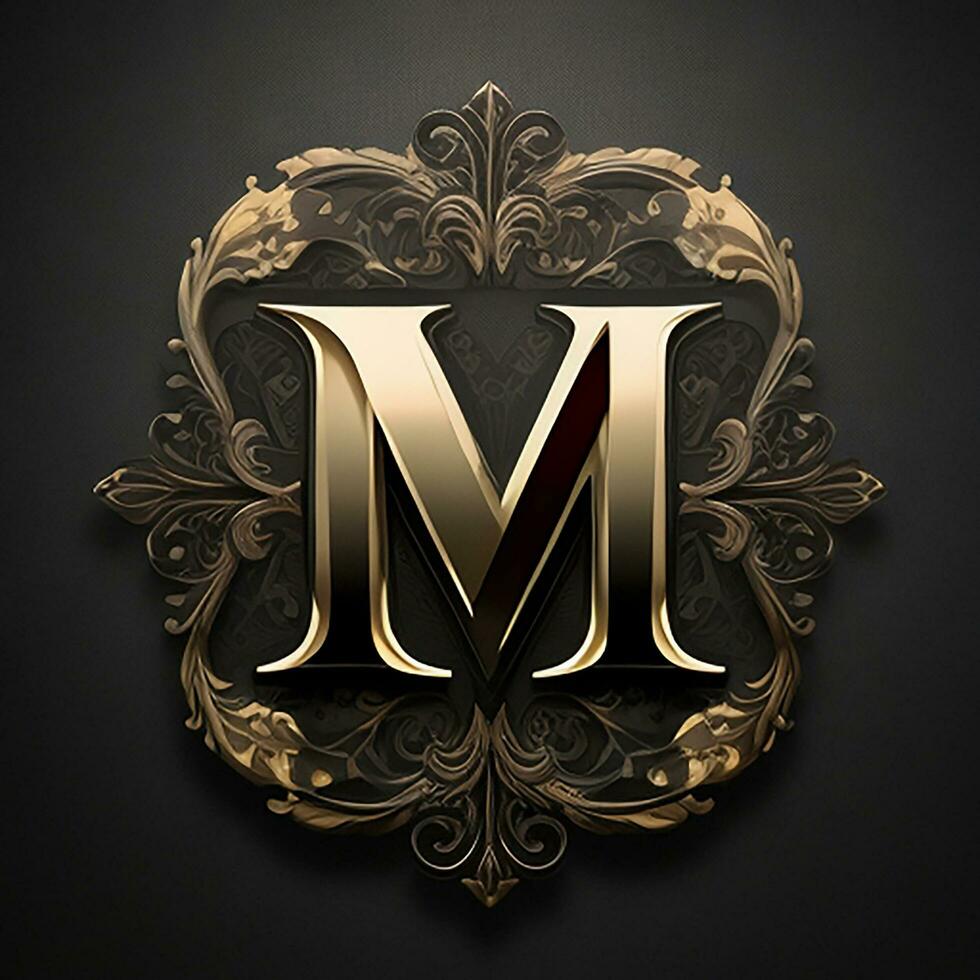 elegante capitale lettera logo foto