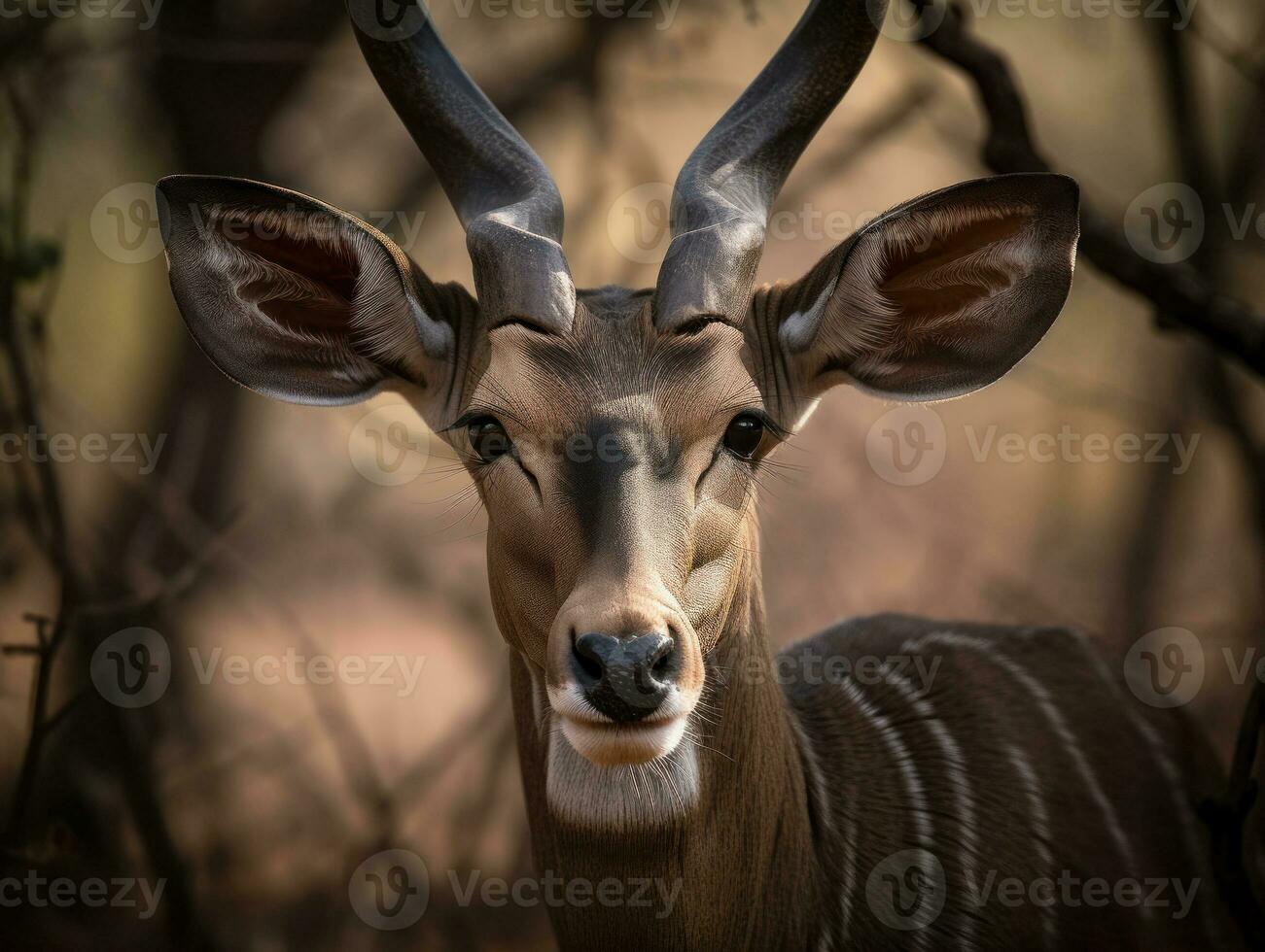 kudu ritratto creato con generativo ai tecnologia foto