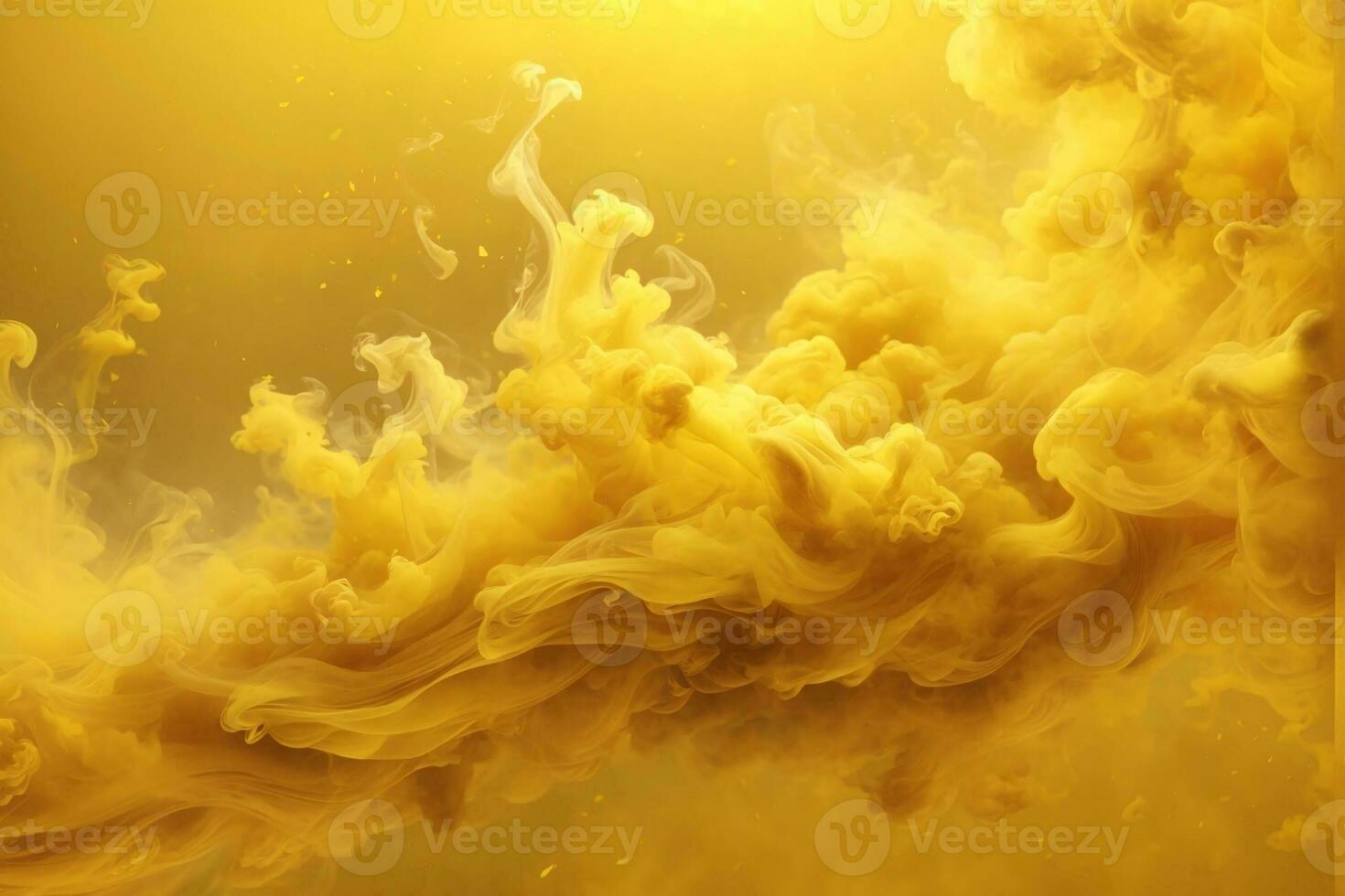 giallo Fumo sfondo, Fumo sfondo, Fumo effetti sfondo, Fumo sfondi, colorato Fumo sfondo, astratto Fumo sfondi, ai generativo foto