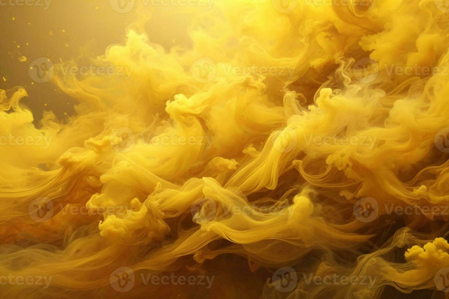 giallo Fumo sfondo, Fumo sfondo, Fumo effetti sfondo, Fumo sfondi, colorato Fumo sfondo, astratto Fumo sfondi, ai generativo foto