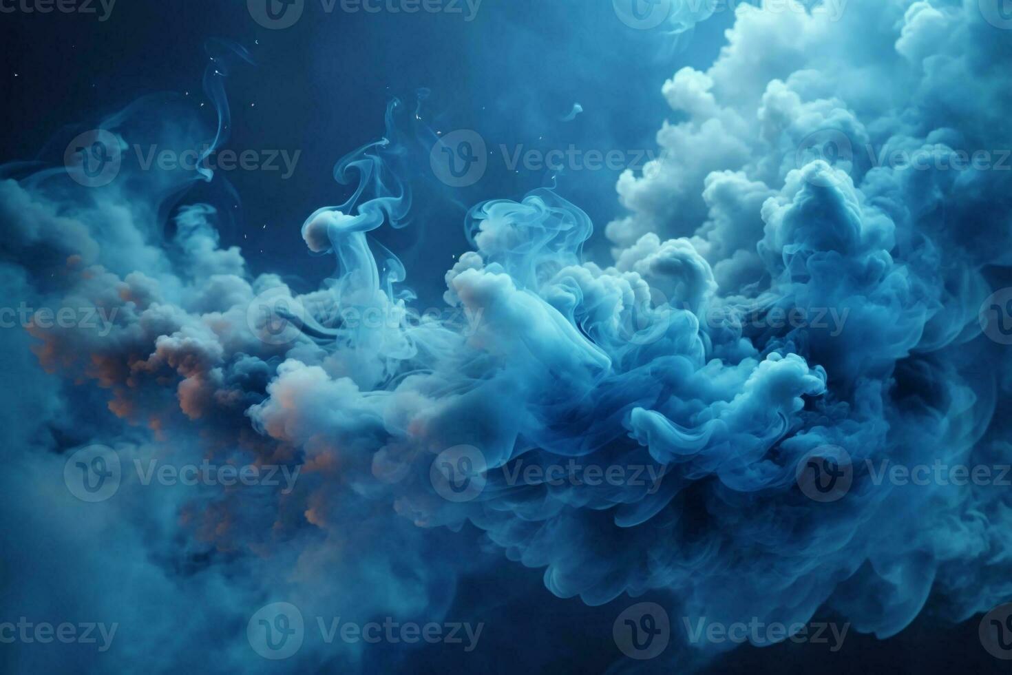 blu Fumo sfondo, Fumo sfondo, Fumo effetti sfondo, Fumo sfondi, colorato Fumo sfondo, astratto Fumo sfondi, ai generativo foto