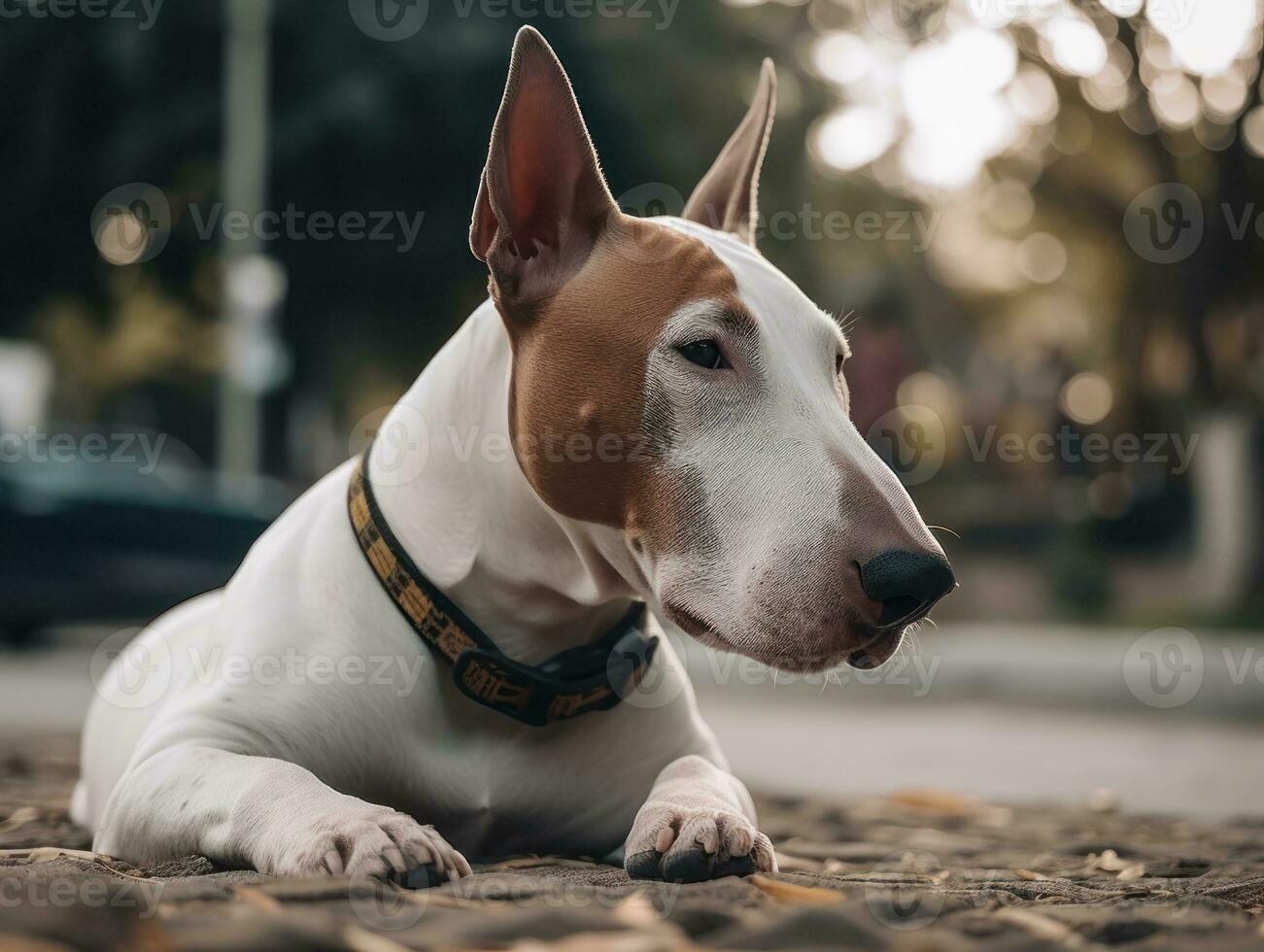 Toro terrier cane creato con generativo ai tecnologia foto