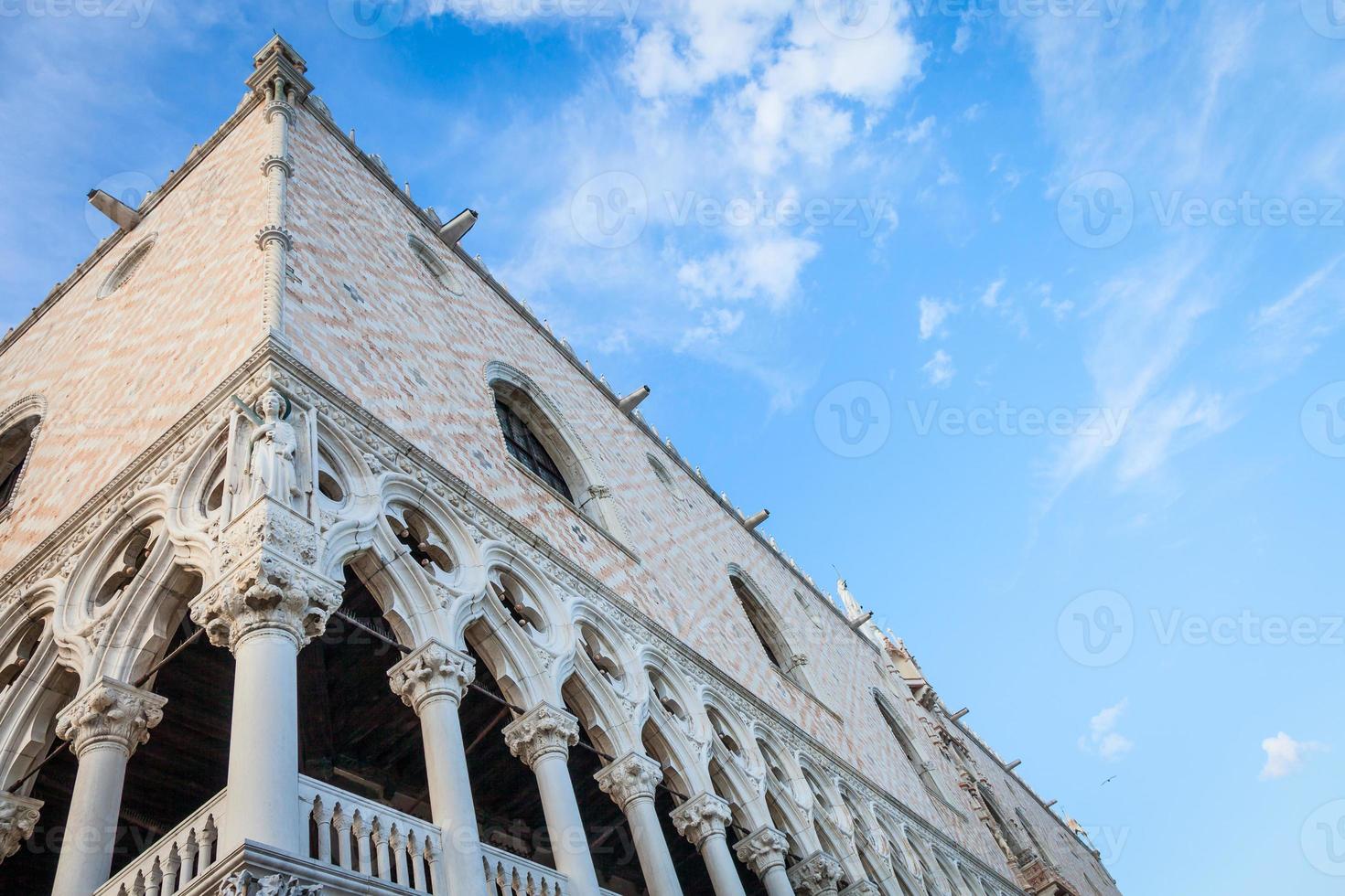 venezia, italia - dettaglio palazzo ducale foto