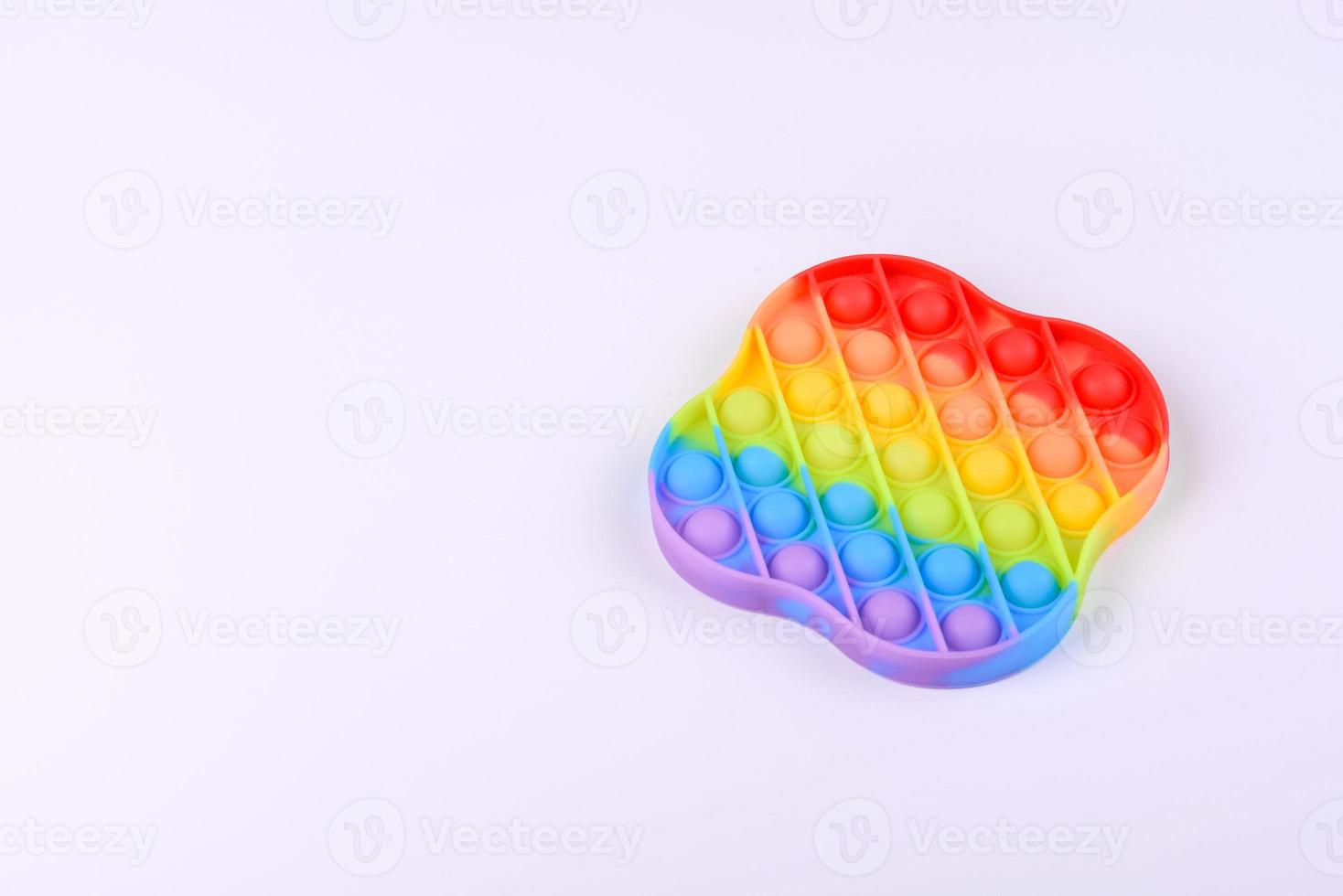 giocattolo per bambini colorato e luminoso realizzato in silicone progettato per alleviare lo stress foto