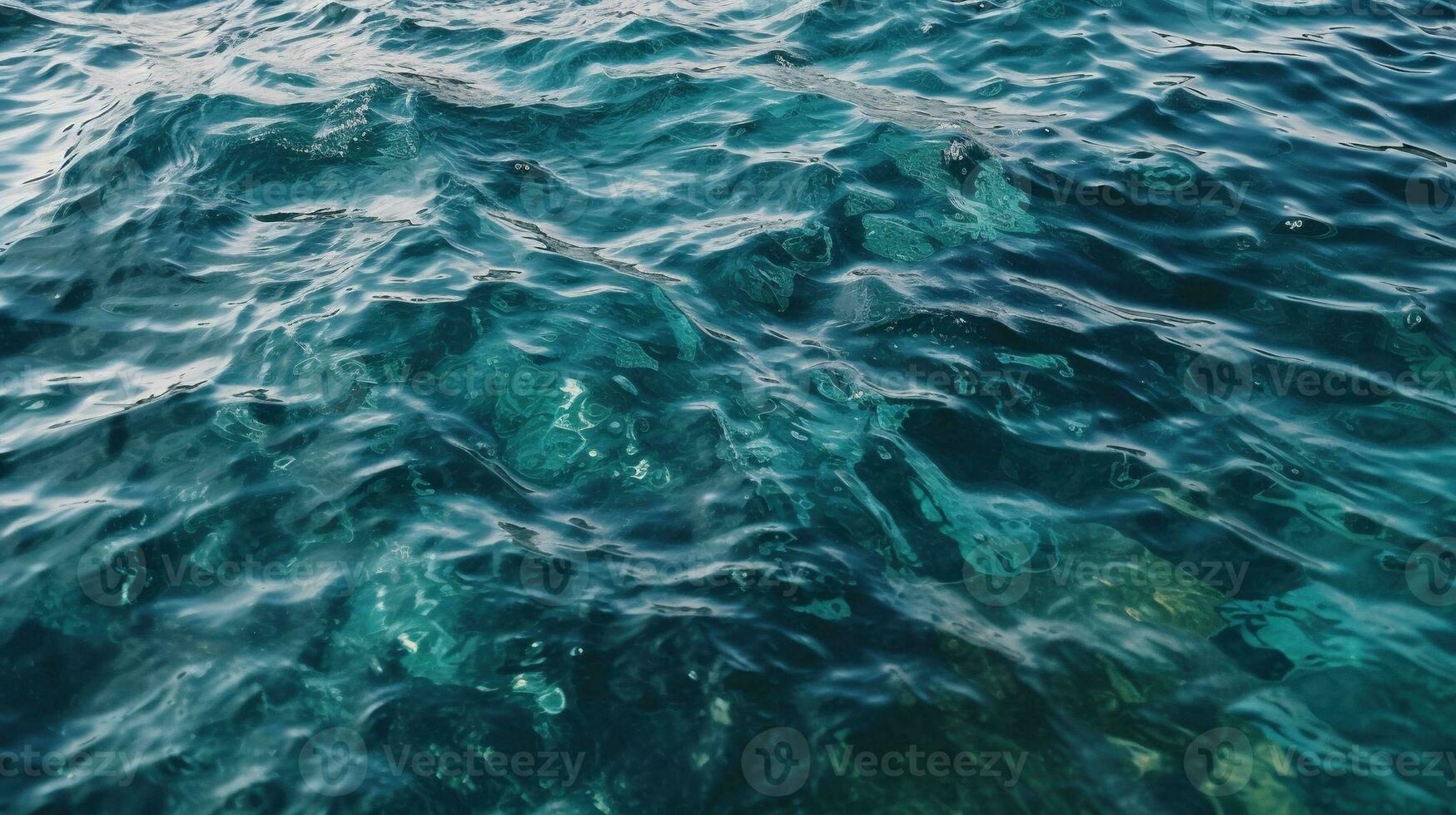 acqua superficie, mare struttura sfondo generativo ai, ai generato foto