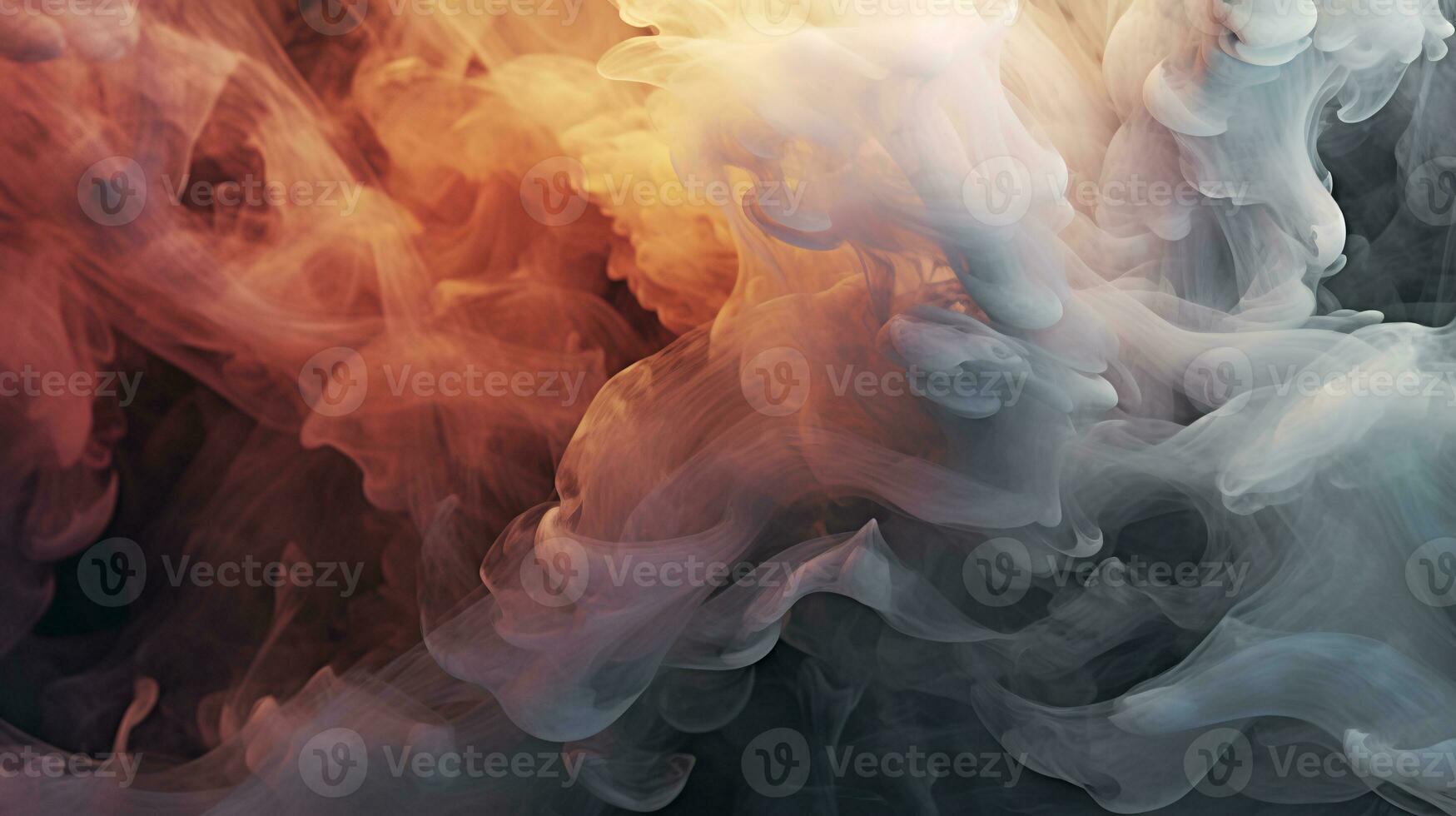 astratto sfondo sfondo colorato Fumo design . generativo ai foto