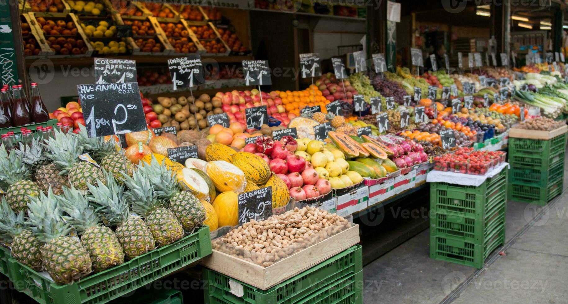 Locale verdura mercato foto