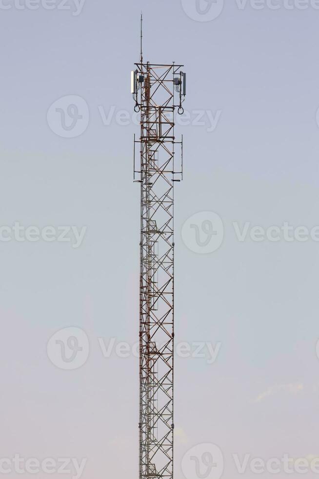 grande metallico telecomunicazioni Torre foto