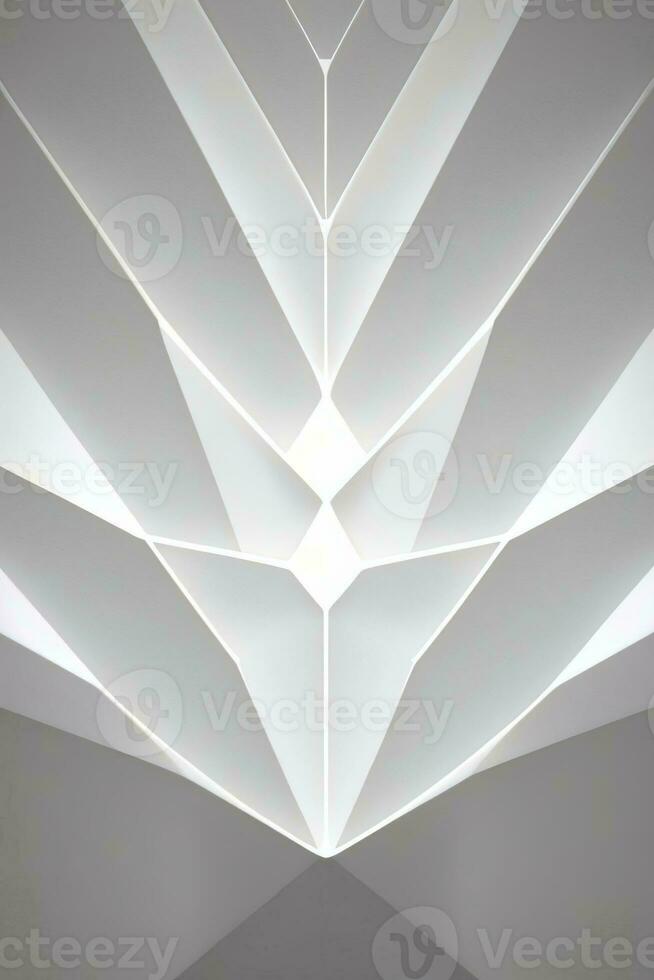 bianca geometria struttura 3d moderno sfondo foto