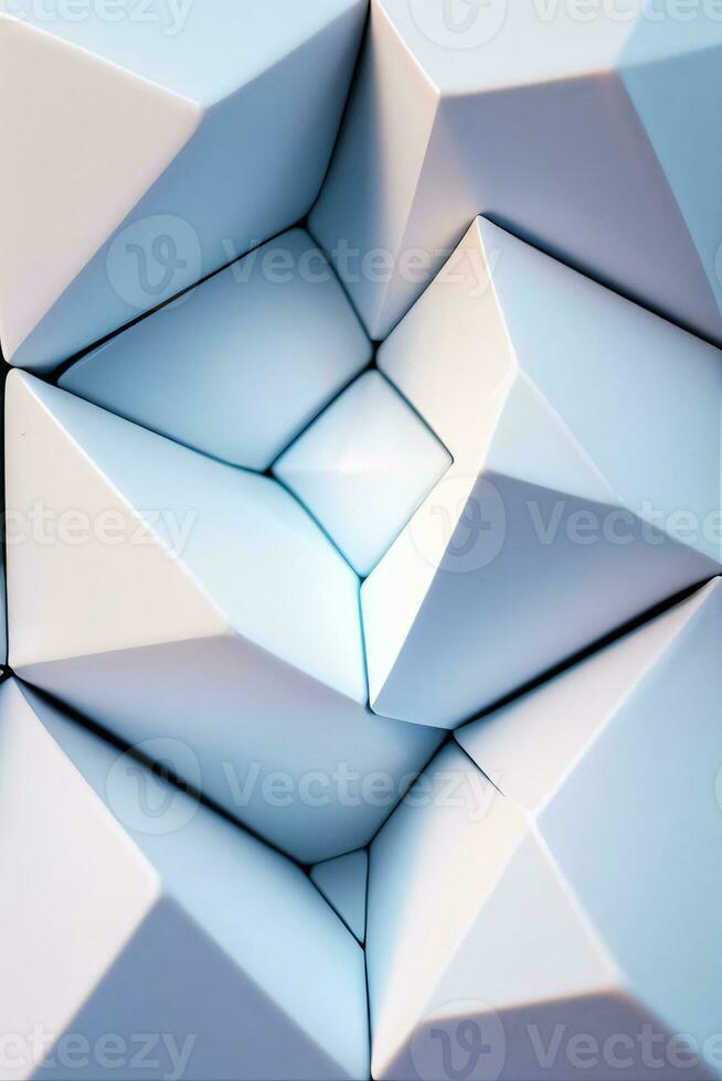 bianca geometria struttura 3d moderno sfondo foto