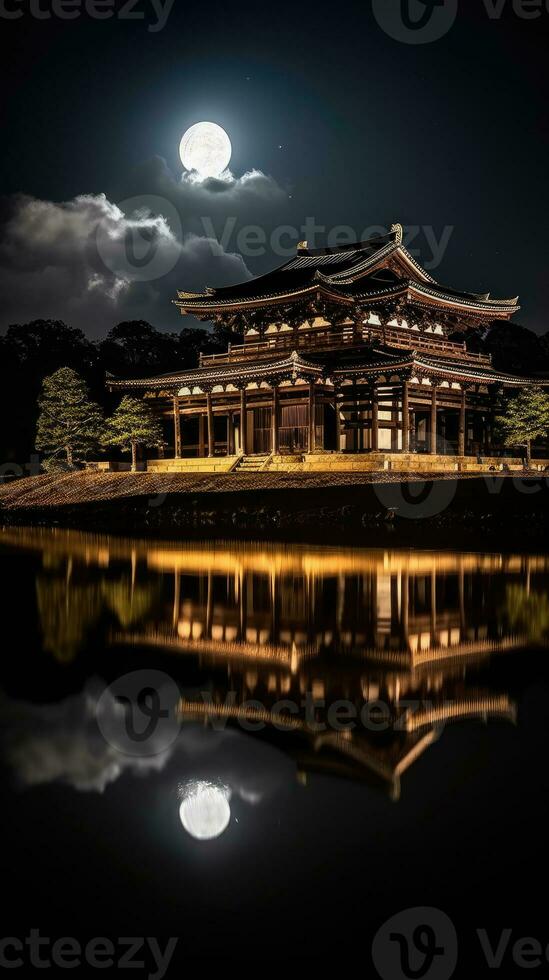 Giappone zen tempio oggi paesaggio panorama Visualizza fotografia sakura fiori pagoda pace silenzio foto