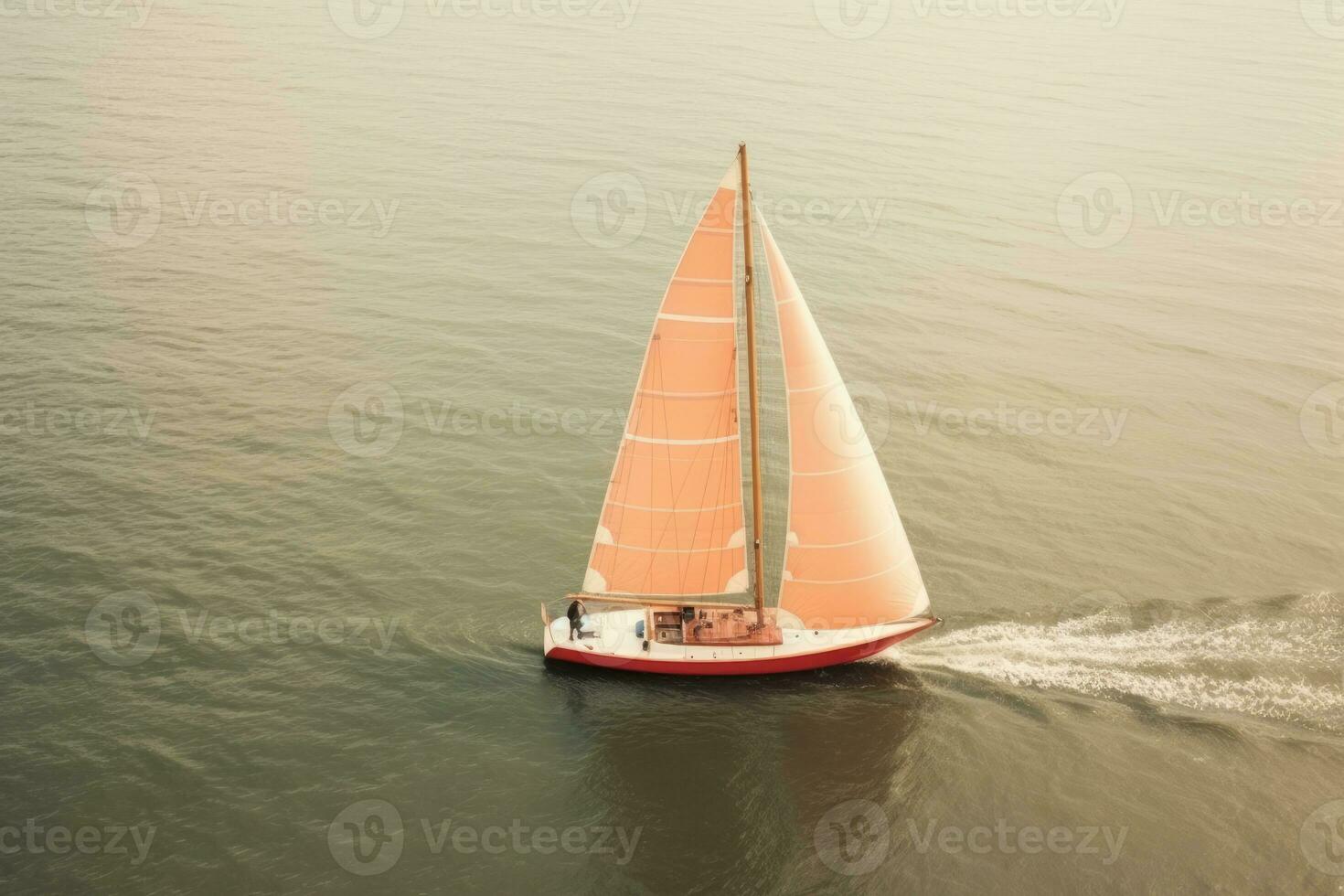 yacht barca mare andare in barca vento velocità navigazione la libertà rilassamento flusso romantico fotografia aereo foto