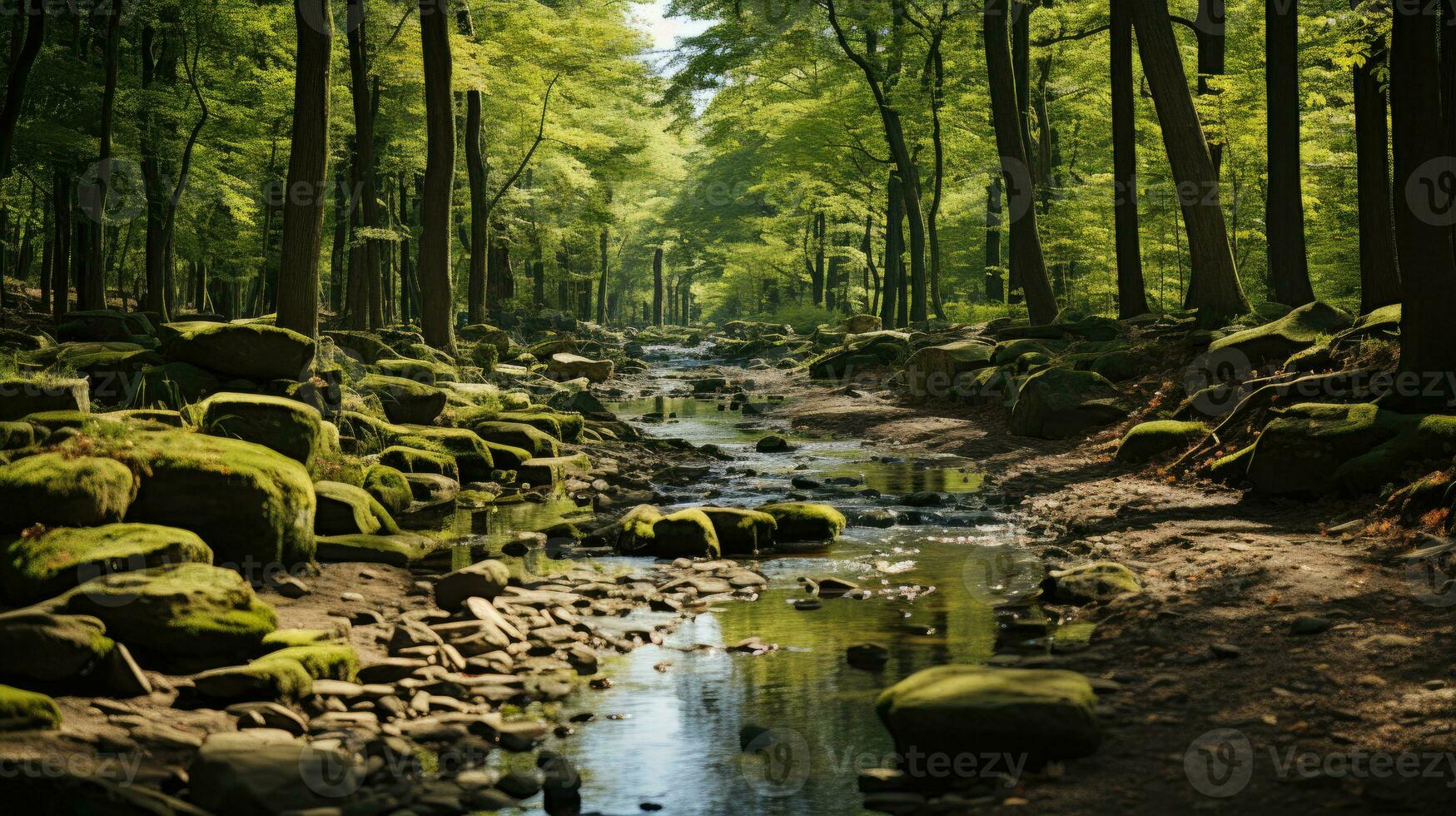 foresta fiume silenzio la tranquillità grazia paesaggio armonia riposo quiete unità armonia fotografia foto