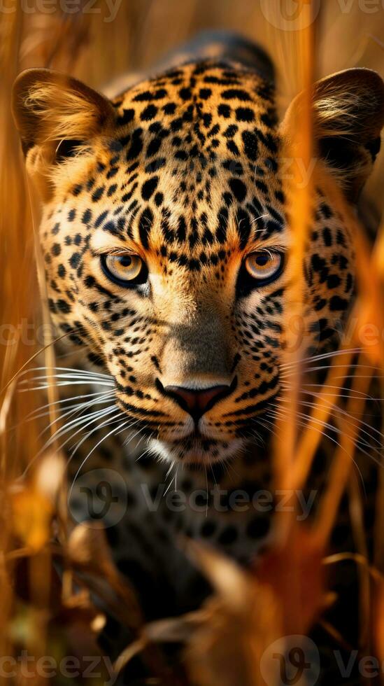 leopardo nascosto predatore fotografia erba nazionale geografico stile 35 millimetri documentario sfondo foto