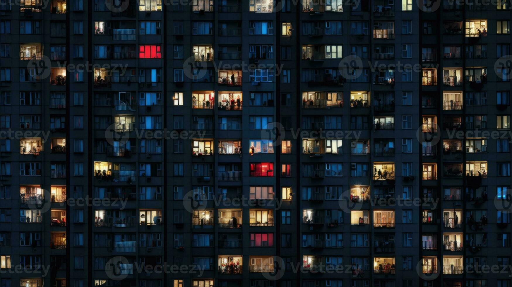 cupo sovietico edifici Russia depressivo comfort sfondo smartphone foto facciata notte luci