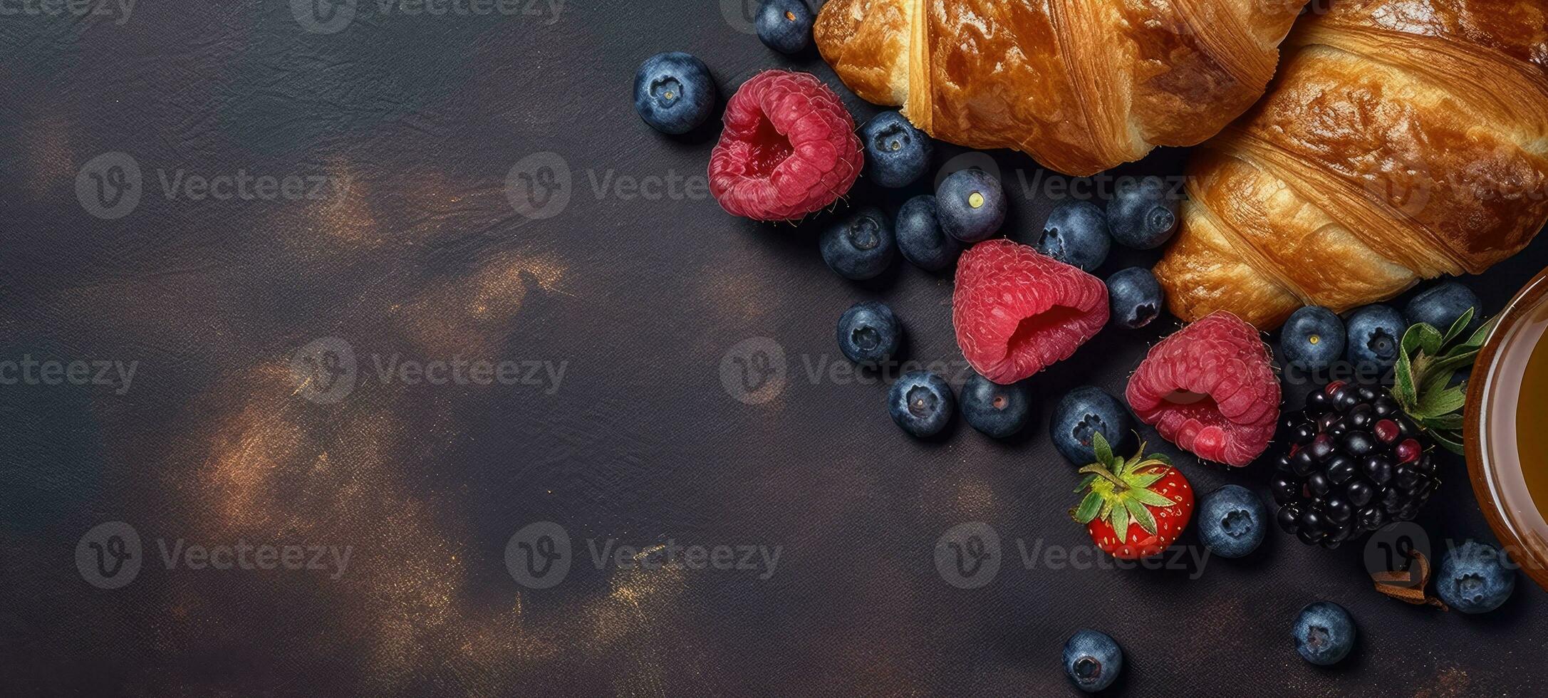 frutti di bosco brioche bandiera gratuito spazio testo modello veloce cibo superiore Visualizza professionale fonografia foto