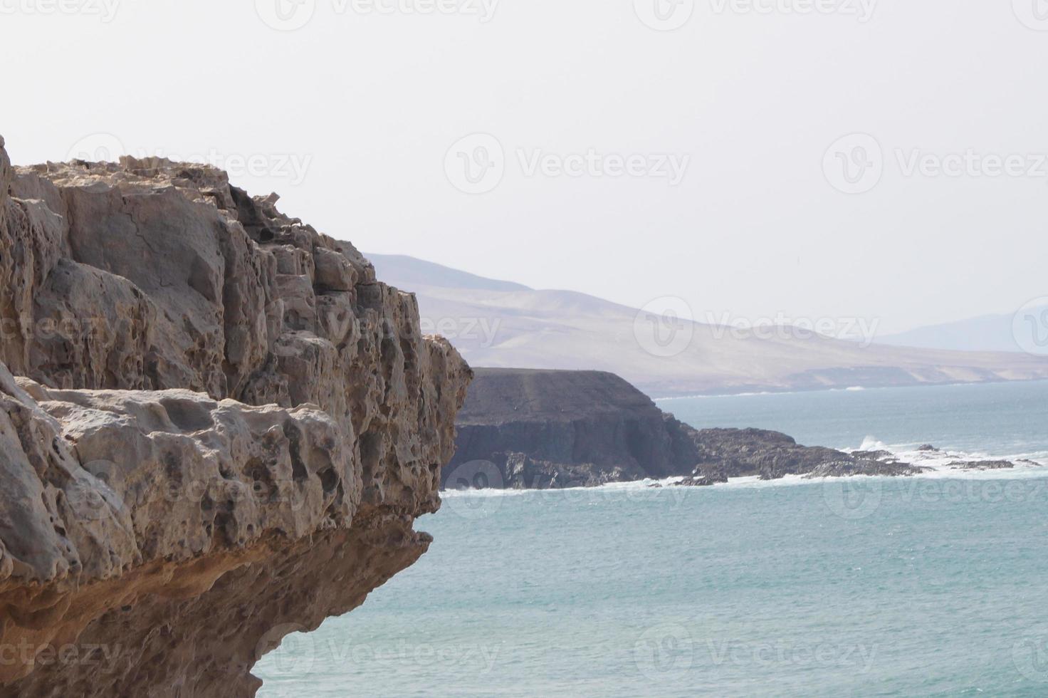 le grotte di ajuy - fuerteventura - spagna foto