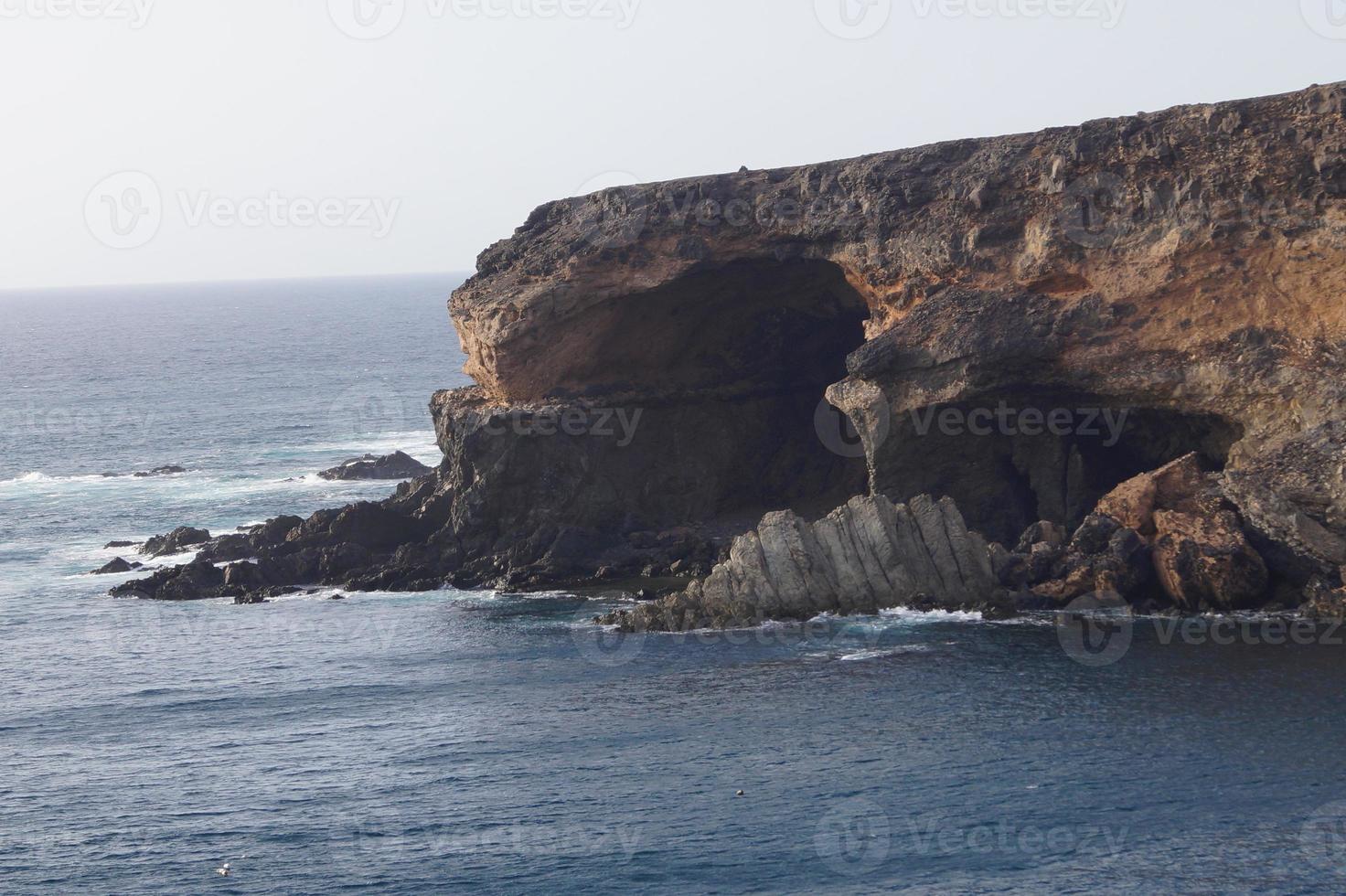 le grotte di ajuy - fuerteventura - spagna foto