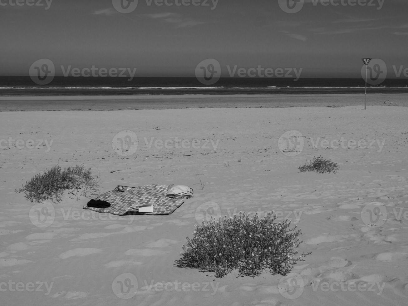 estate tempo su langeoog isola foto