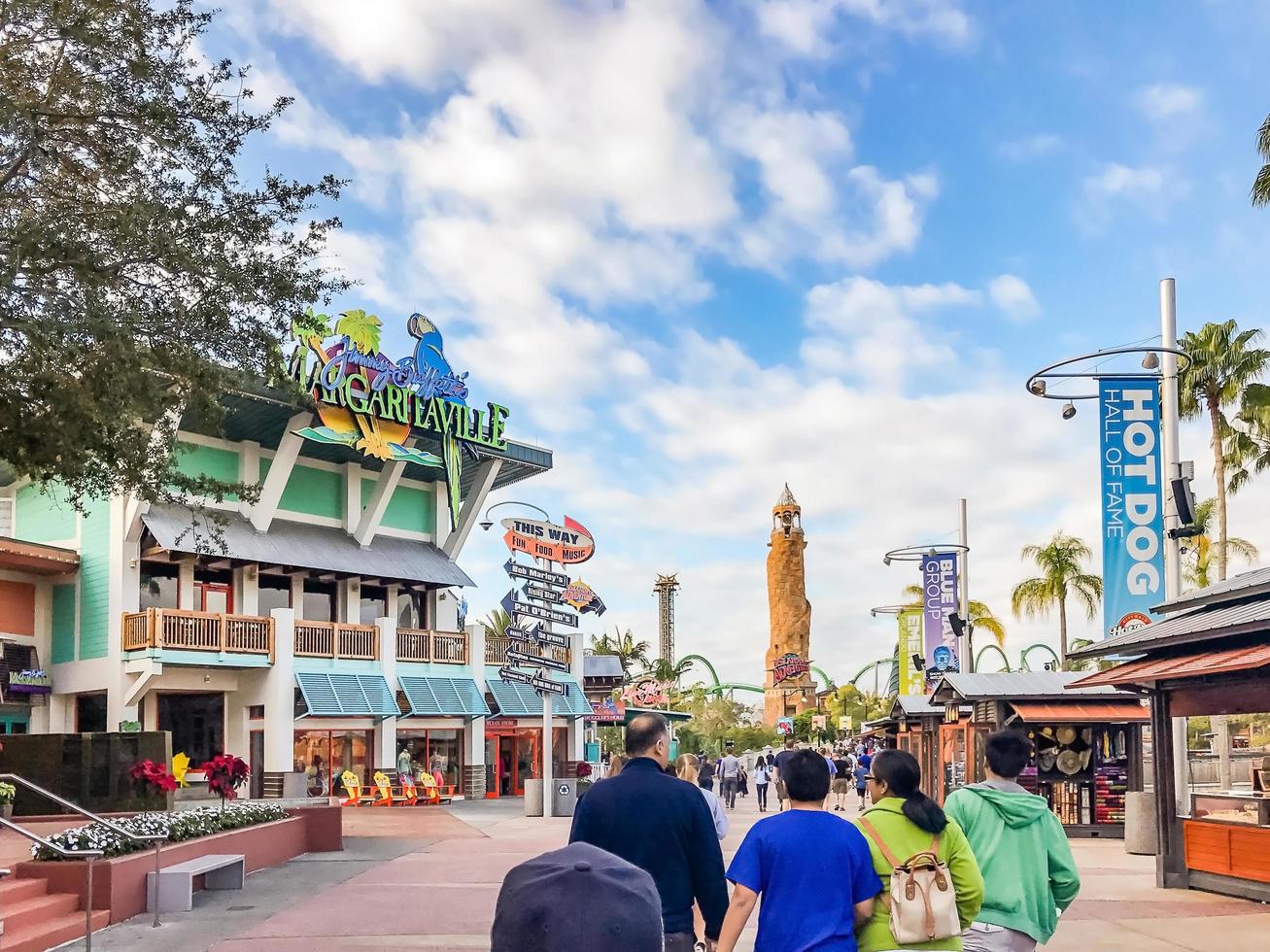 Orlando, Florida, USA, 5 gennaio 2017 - Adventure Island of Universal Studios foto