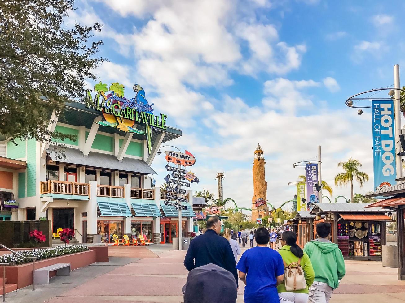 Orlando, Florida, Stati Uniti d'America - 5 gennaio 2017 - Adventure Island of Universal Studios foto