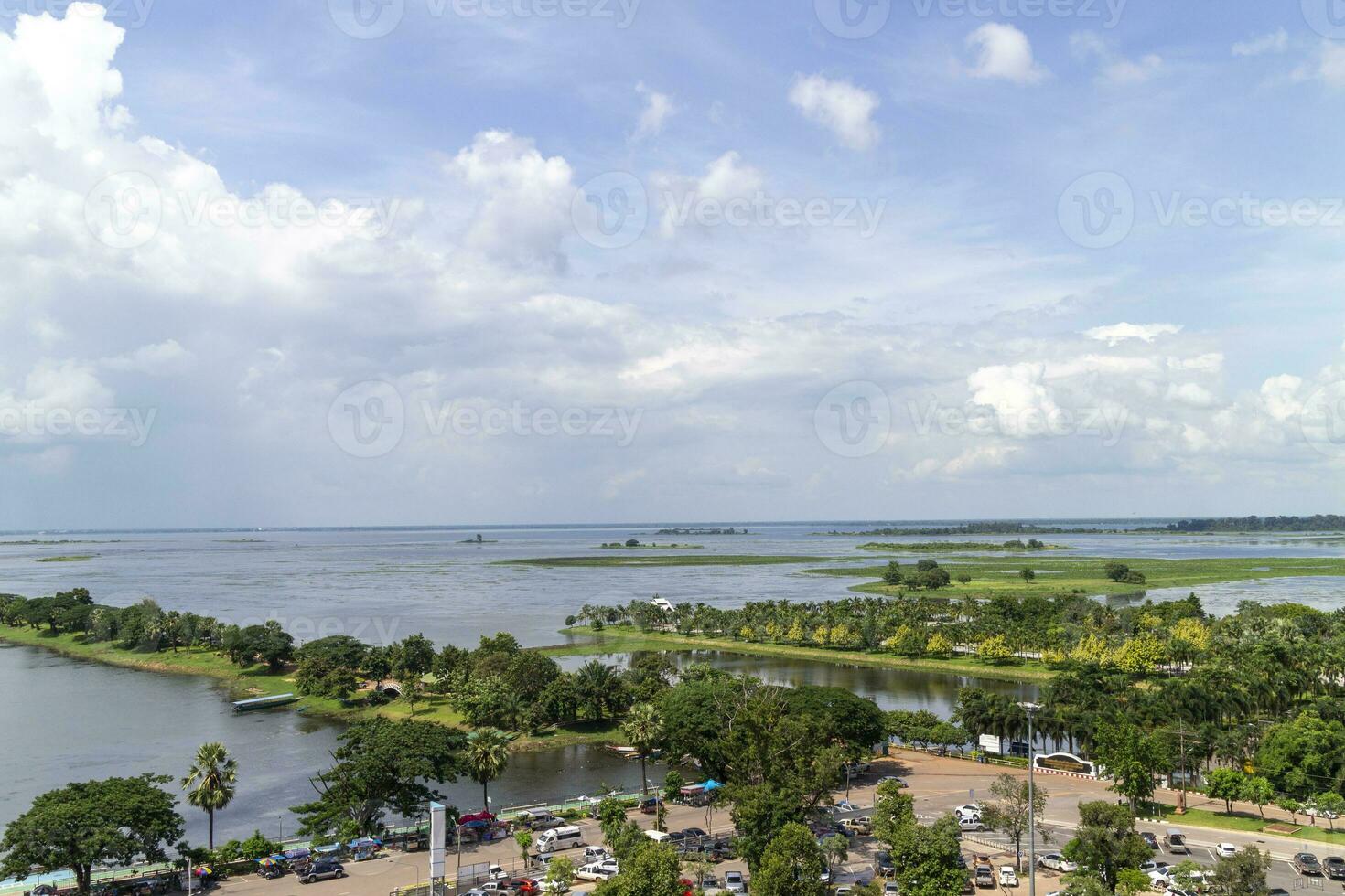 bellissimo Visualizza di nong han sakon nakhon, Tailandia foto