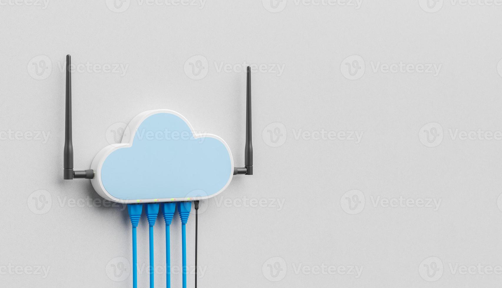 router wifi cloud foto