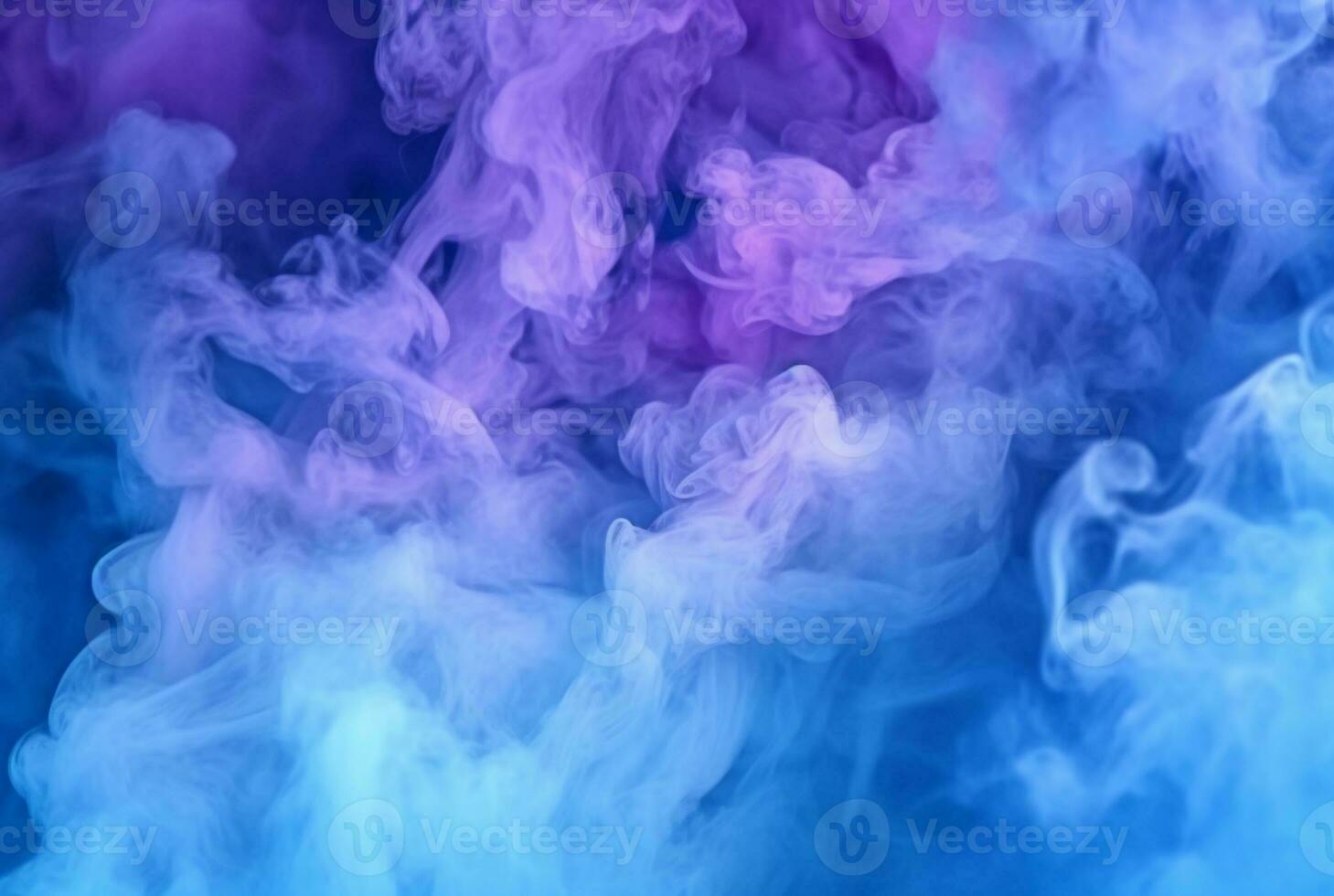 pastello blu Fumo astratto solido sfondo. generativo ai foto