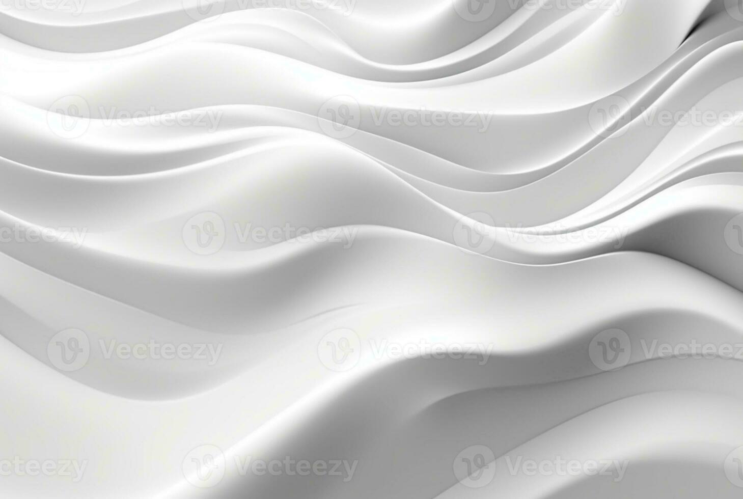 morbido moderno onda leggero grigio e bianca astratto sfondo. generativo ai foto