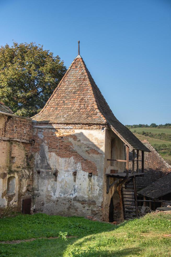 chiesa evangelica fortificata da filitelnic, romania, 2020, settembre foto