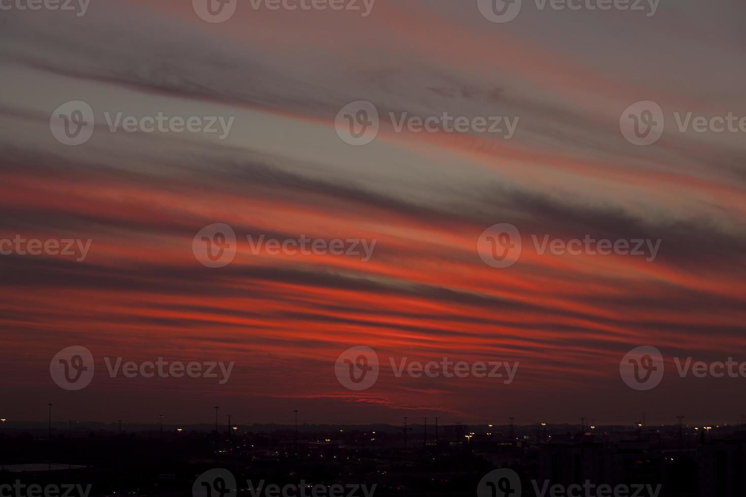 un tramonto pazzesco in israele vedute della terra santa foto